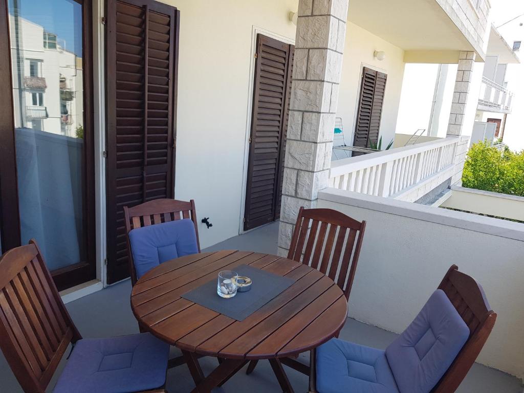 Balkón nebo terasa v ubytování Apartments Huljić