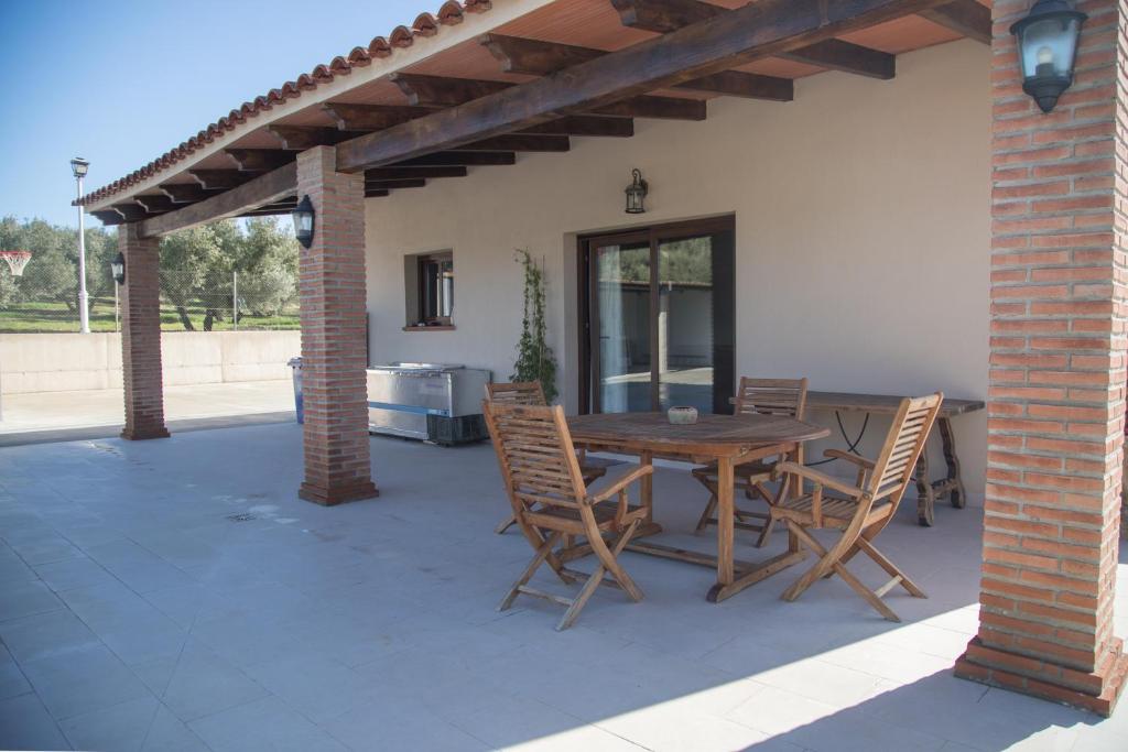 Patio nebo venkovní prostory v ubytování Cortijo el viejo