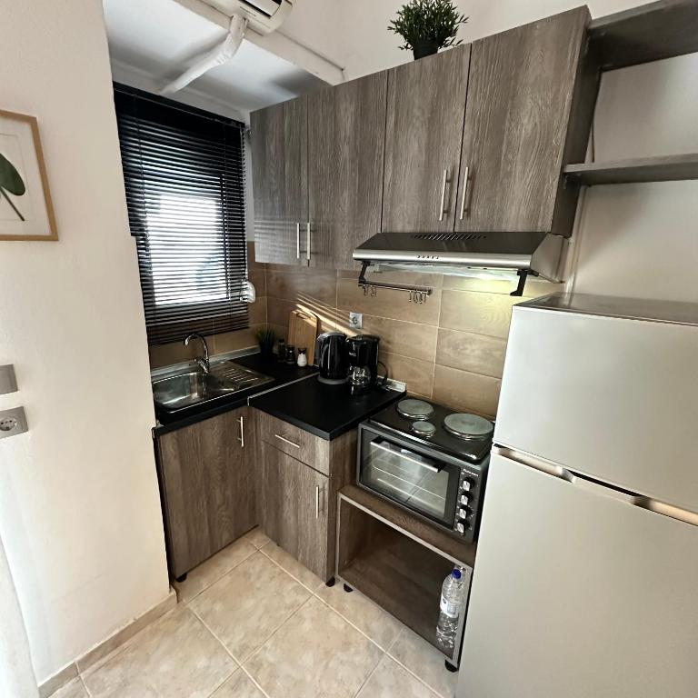 Kuchyň nebo kuchyňský kout v ubytování R&T Apartments