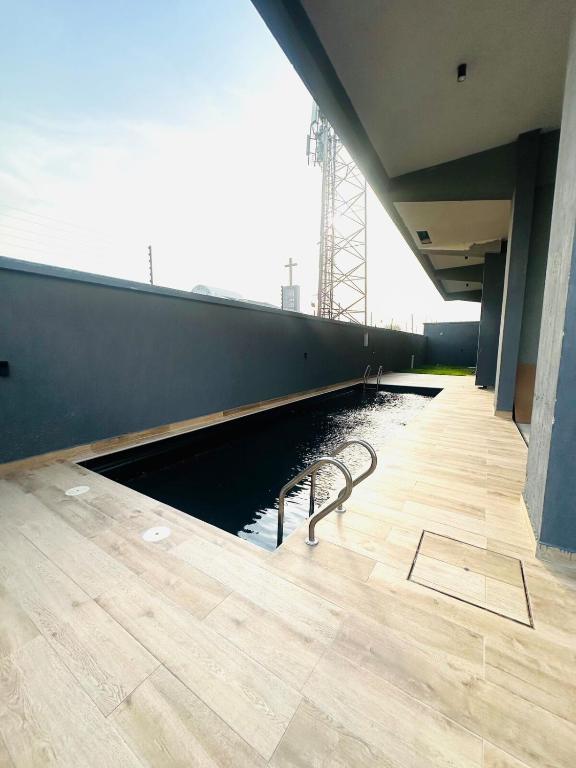 Balkón nebo terasa v ubytování Joy luxury Apartments
