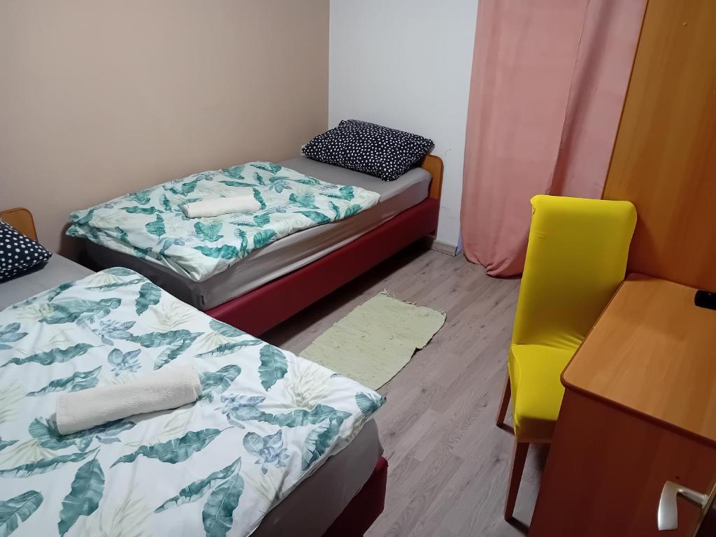 Postel nebo postele na pokoji v ubytování Holiday home Ivano