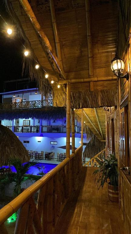 La alberca dentro o cerca de Hostal Grand Park Palomino