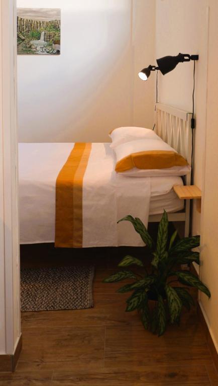 Postel nebo postele na pokoji v ubytování Home Alle Cascate