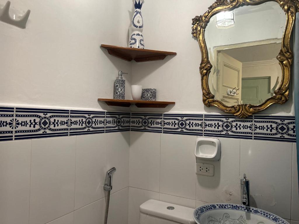 Koupelna v ubytování Casablanca Hotel Boutique