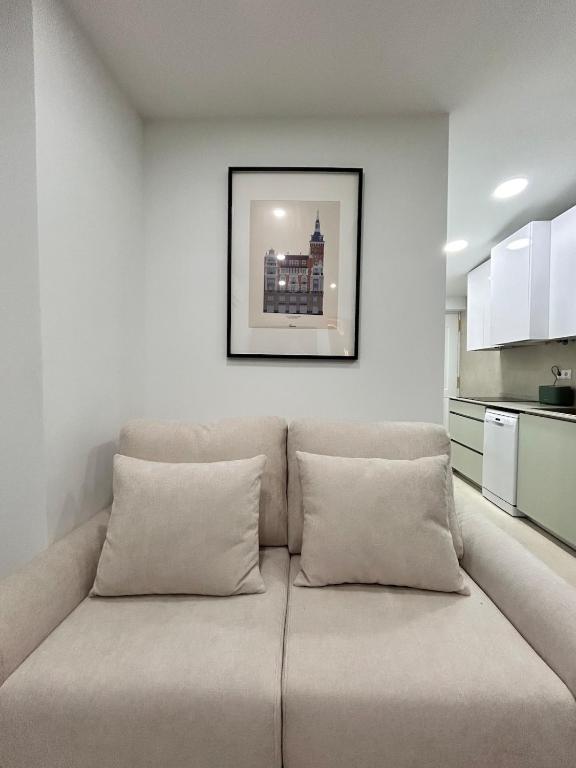 Et opholdsområde på AeroSuites103 Alojamiento Madrid