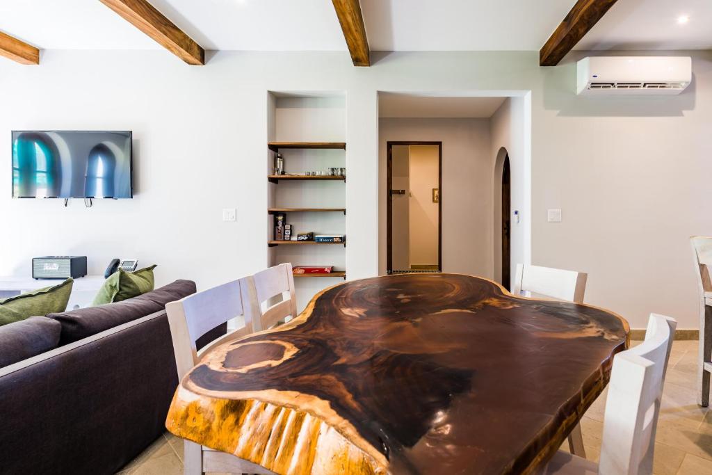 Posezení v ubytování Plaza Carlota 4 At Las Catalinas-1 Br Sofa Bed