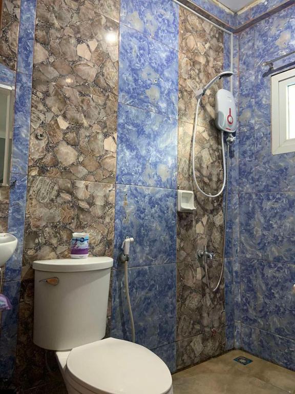Koupelna v ubytování D-Travelers Inn