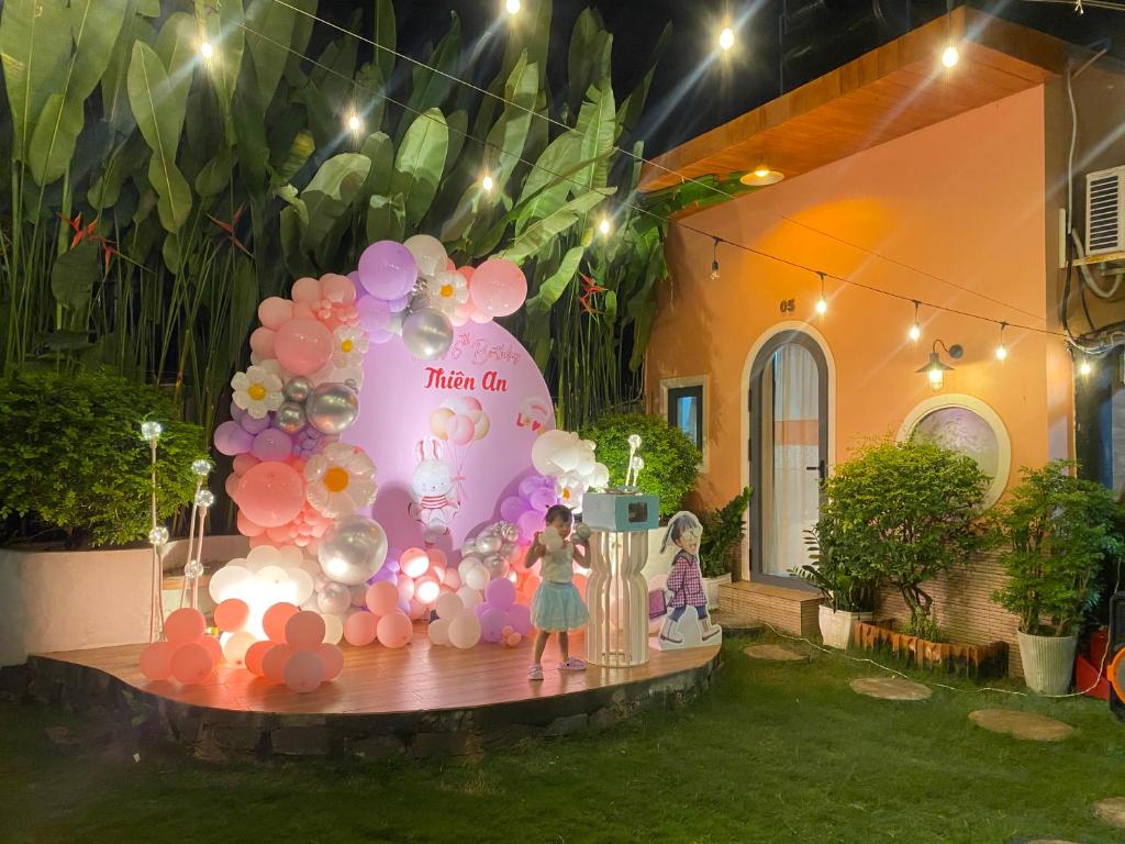 Zahrada ubytování Hồ Cốc Homestay
