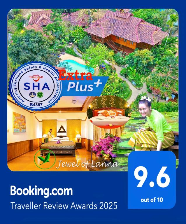 a flyer for a resort of lantana at Oriental Siam Resort in Chiang Mai