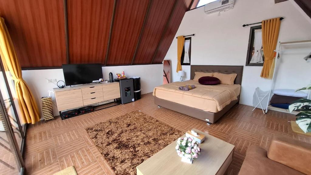 TV a/nebo společenská místnost v ubytování Heavenly 1 - Private Triangle