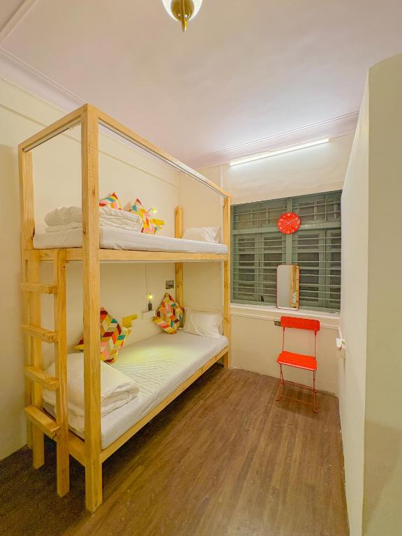 Postel nebo postele na pokoji v ubytování Locomo Mini