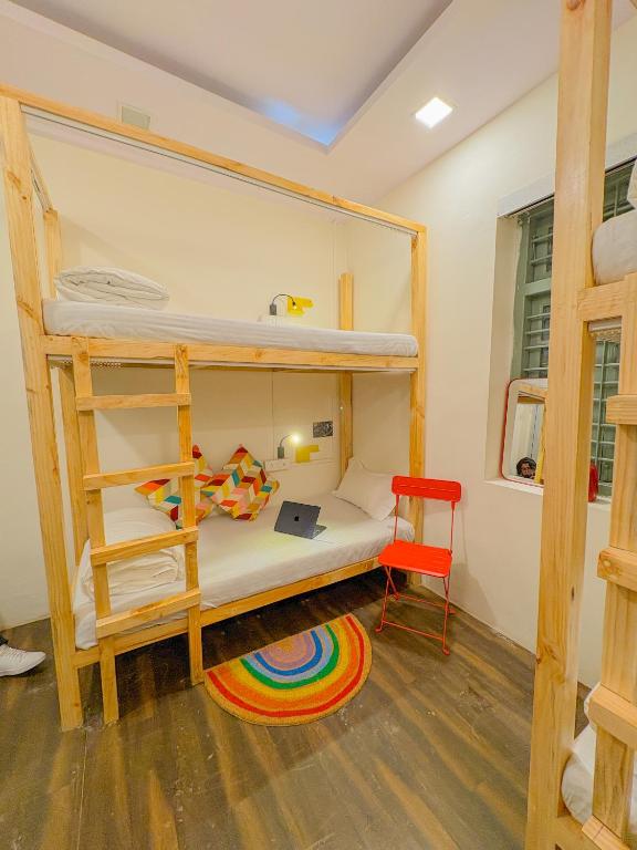 Postel nebo postele na pokoji v ubytování Locomo Mini