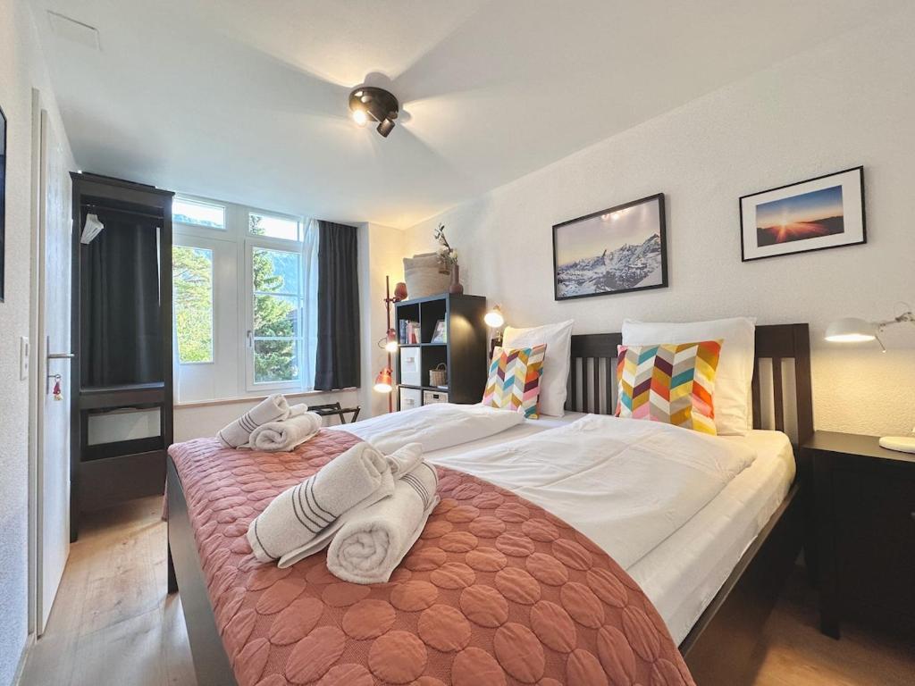 Postel nebo postele na pokoji v ubytování Casa Aquila