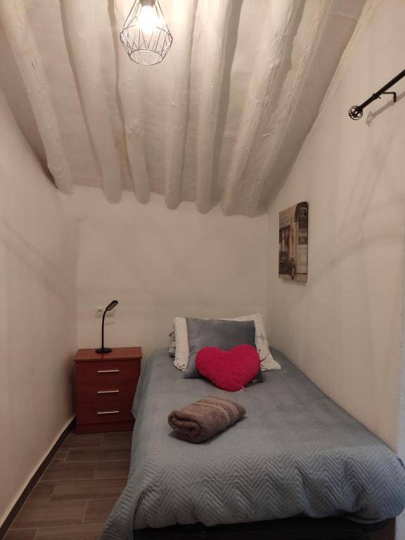 Postel nebo postele na pokoji v ubytování Casa Cueva