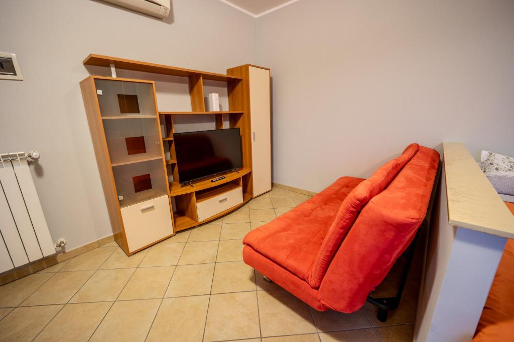 Posezení v ubytování Turin Airport premium apartment F