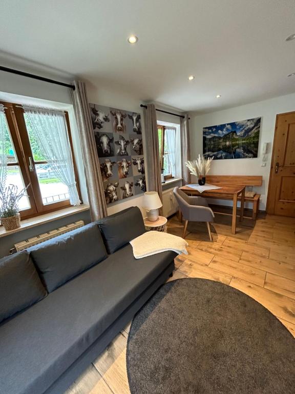 Istumisnurk majutusasutuses Fewo Auszeit am Königssee