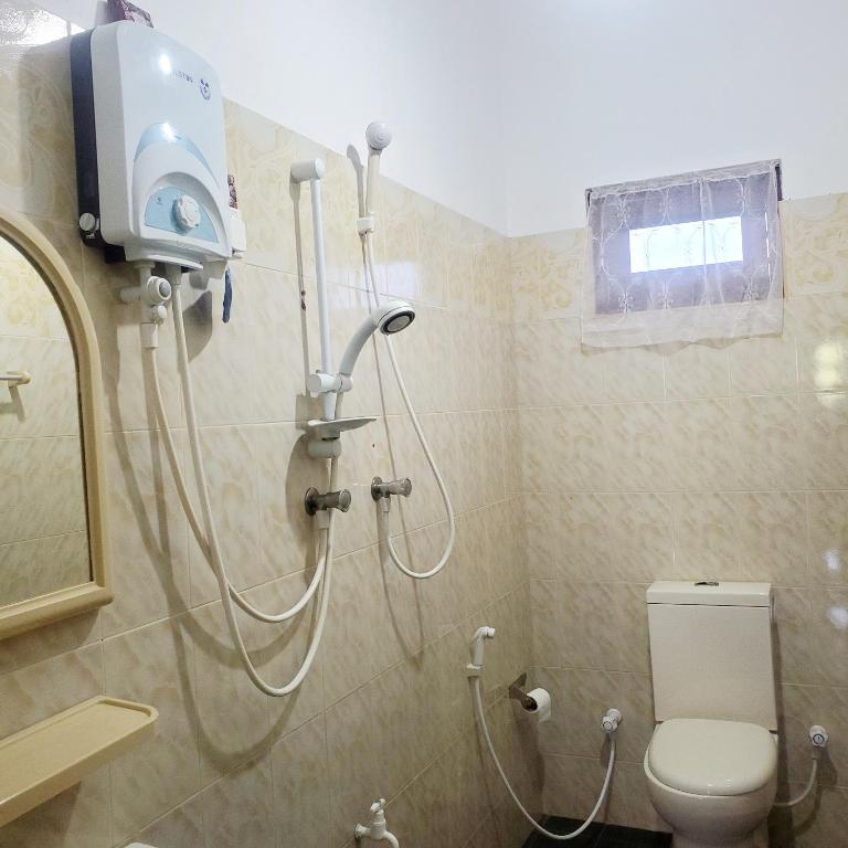 Koupelna v ubytování Diwanka Villa