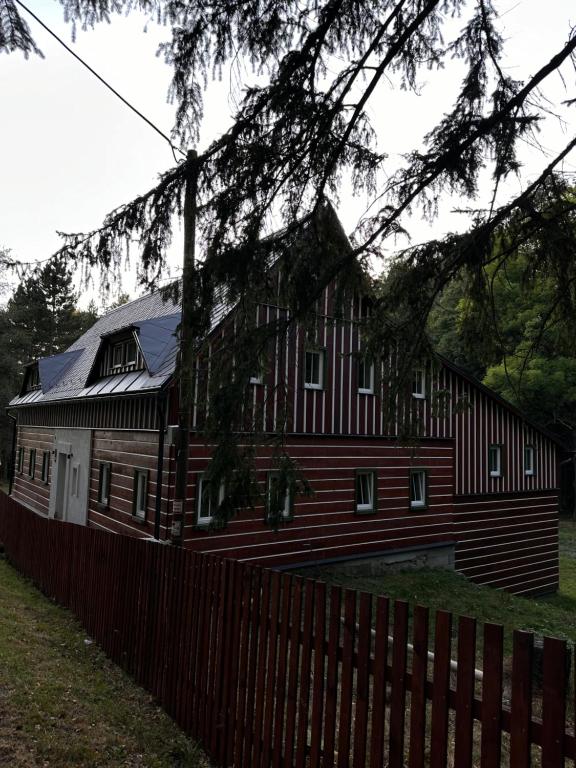 Zahrada ubytování Apartmán Lesní zátiší Marlenka