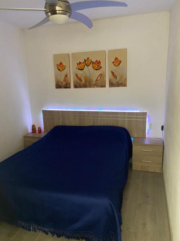Postel nebo postele na pokoji v ubytování LO TROS