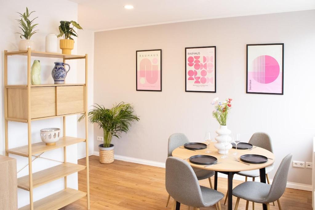 Posezení v ubytování Design Suite Frankfurt