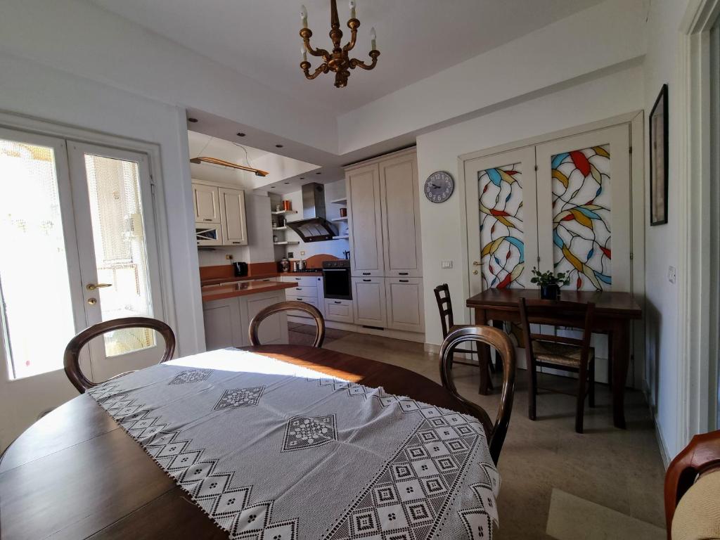 Kuchyň nebo kuchyňský kout v ubytování Cosy rooms