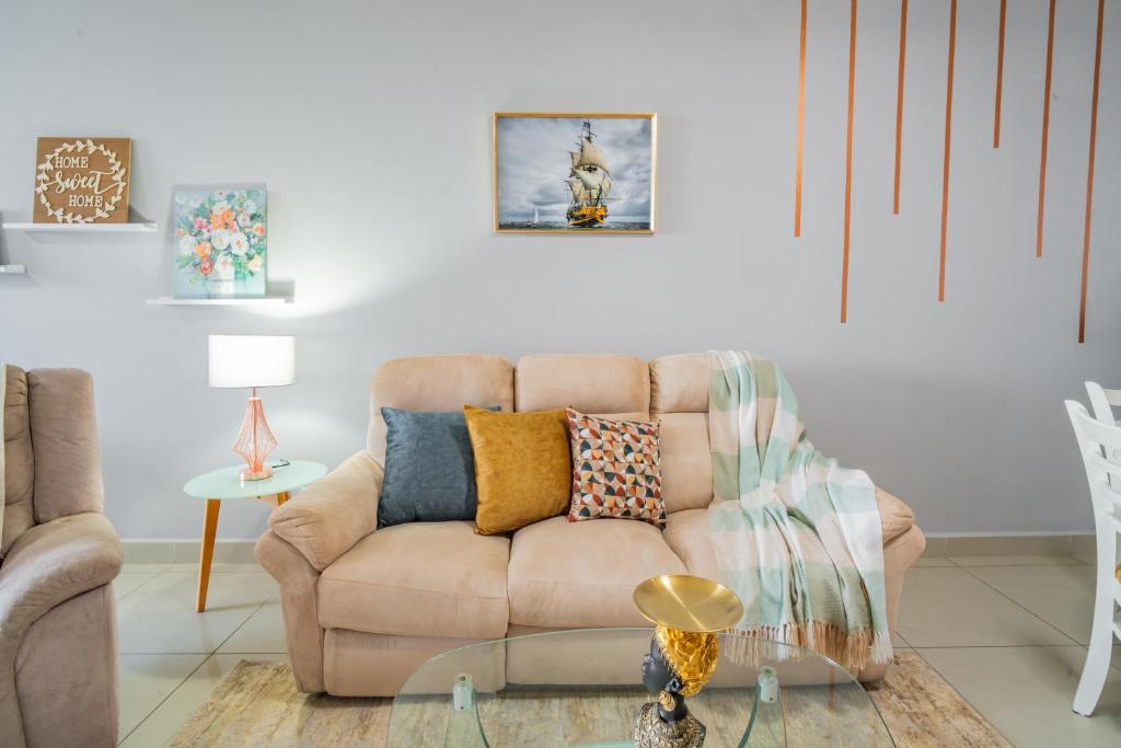 Posezení v ubytování Dream Space