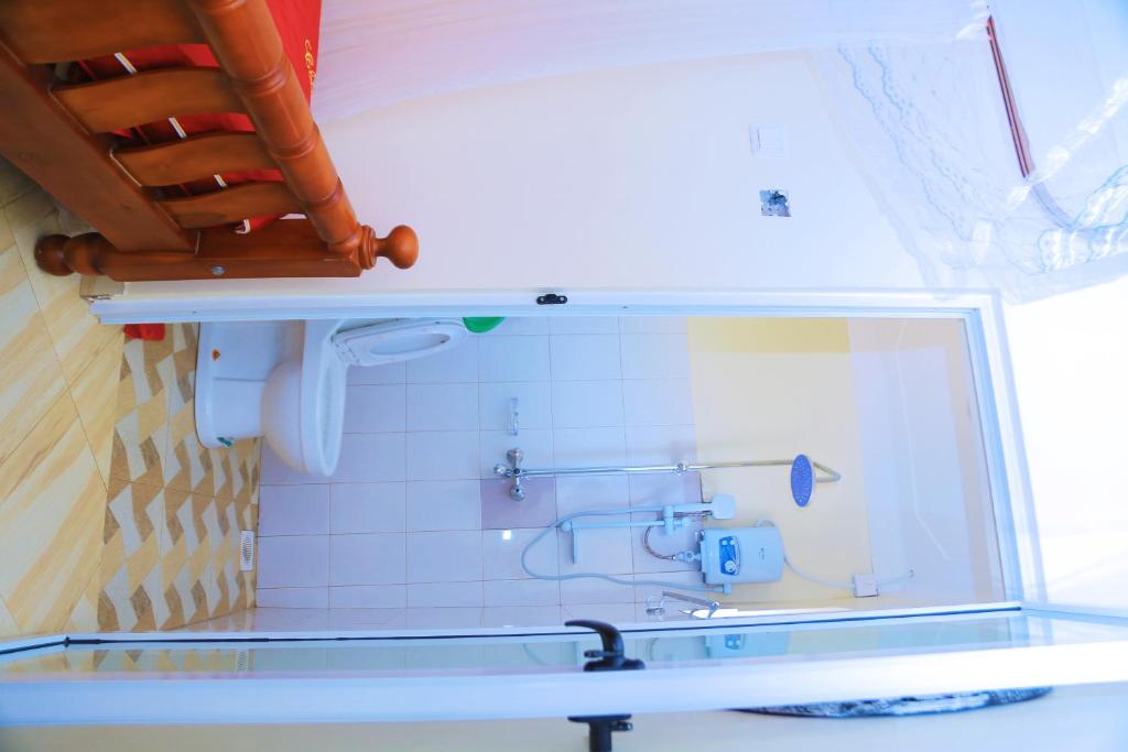 Koupelna v ubytování Hotel Deposh Tororo