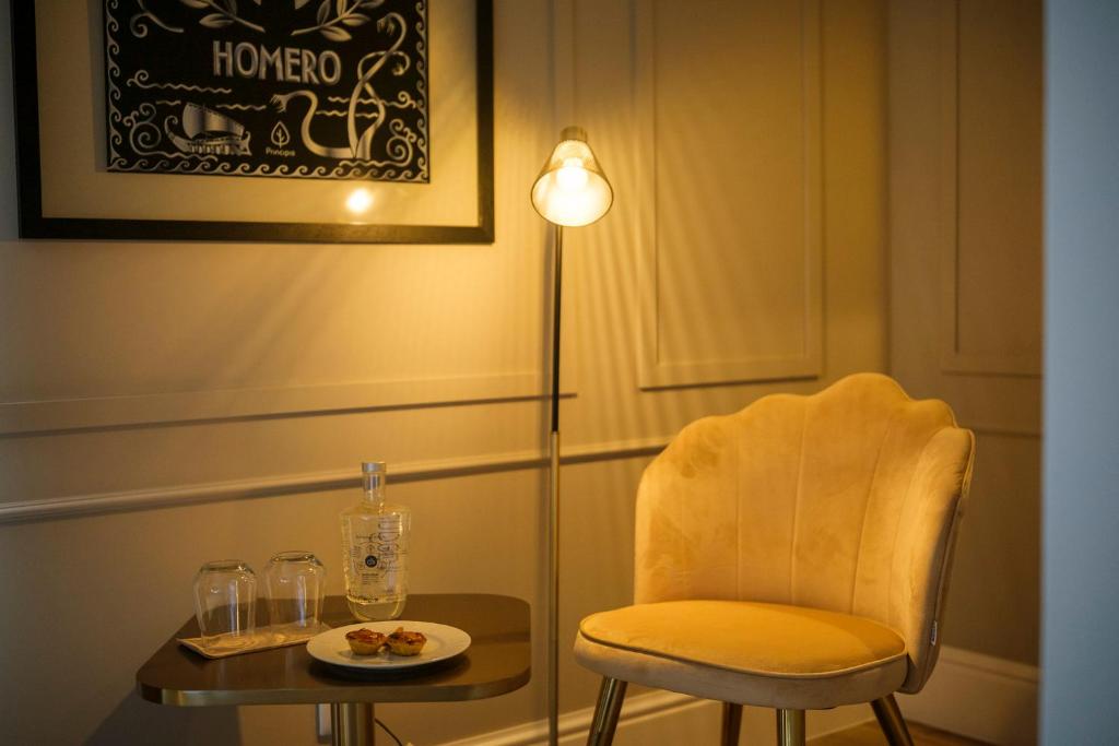 Posezení v ubytování Azores Book Hotel
