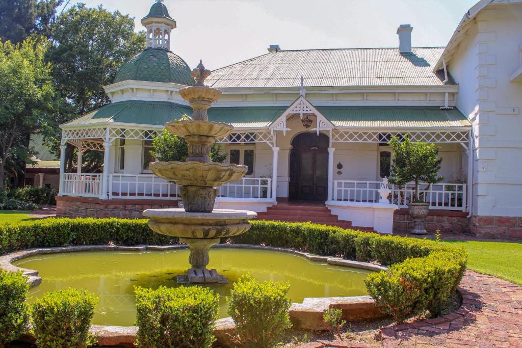 Zahrada ubytování The Fountain Villa