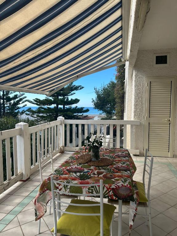 Balkón alebo terasa v ubytovaní Casa di Silvia