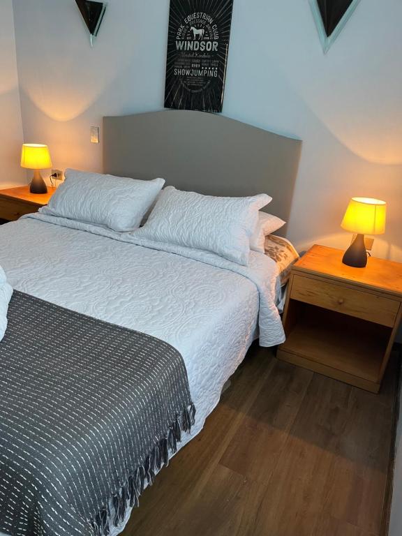 Postel nebo postele na pokoji v ubytování Hotel Nova Vida
