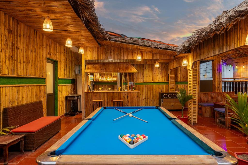 Biliár nebo kulečník v ubytování mountainperl hotel 2