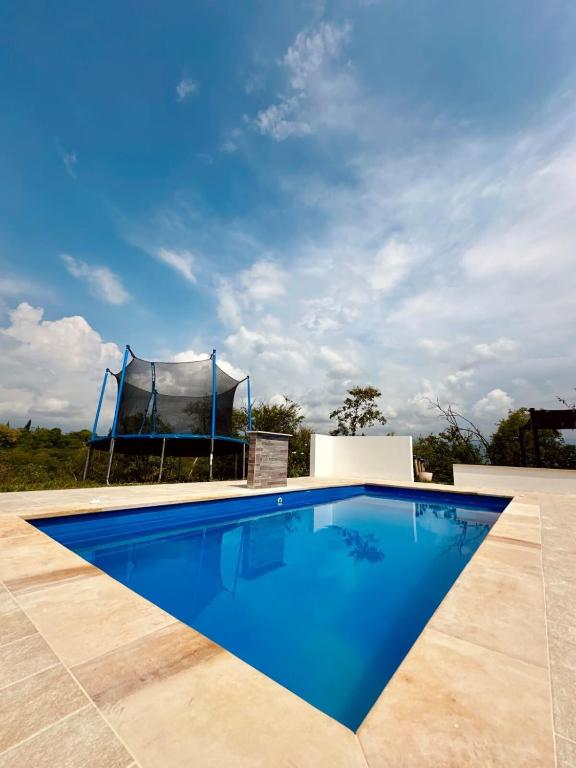 Bazén v ubytování Finca Anapoima - Villa Paty nebo v jeho okolí