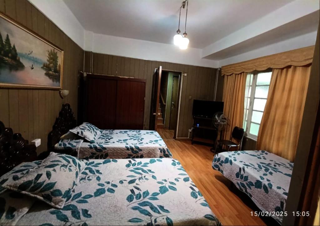 Postel nebo postele na pokoji v ubytování Hotel Di Maurier