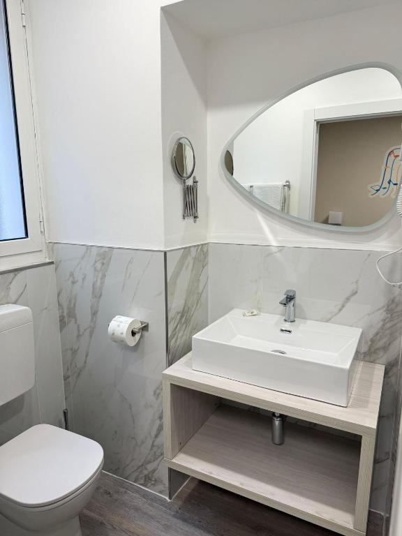 Kúpeľňa v ubytovaní Hotel Esperia