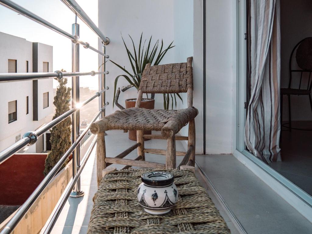Tamraght Blue House - Habitación Doble Deluxe Con Balcón