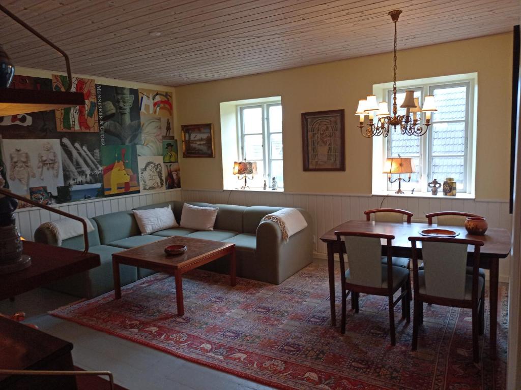 Posezení v ubytování Bed & Breakfast Centralt Falster