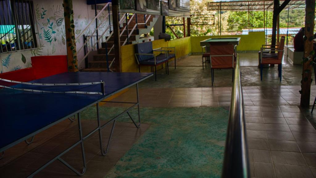 Restaurace v ubytování Finca Pa Que Mas