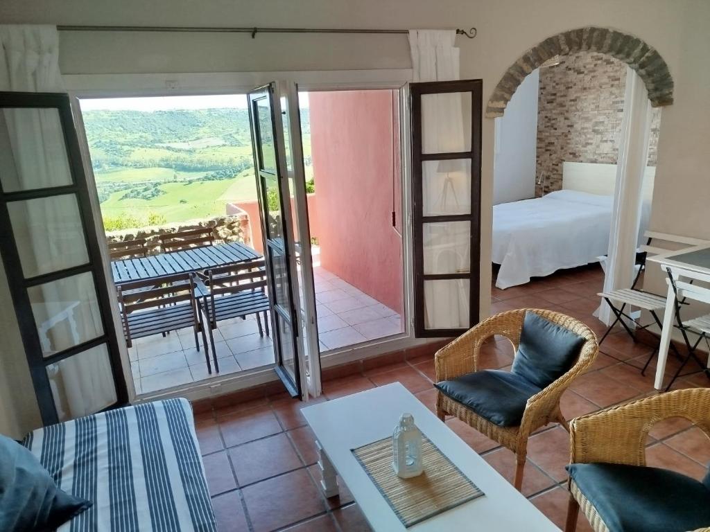 Postel nebo postele na pokoji v ubytování Casa Montecote Eco Resort