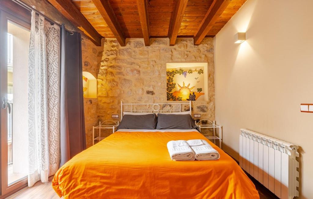 Postel nebo postele na pokoji v ubytování Casa rural Lo Niu