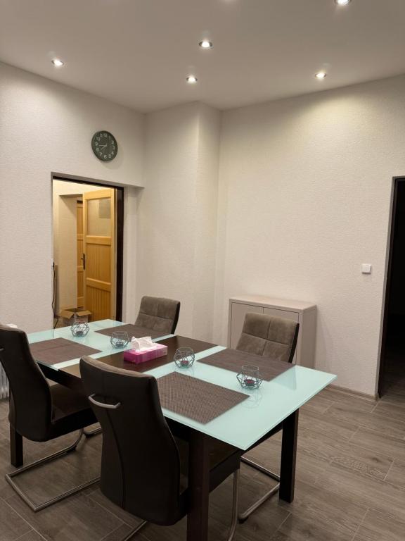 Posezení v ubytování Apartmán Hájovna