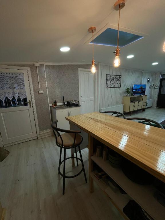 Kuchyň nebo kuchyňský kout v ubytování Refugio Austral
