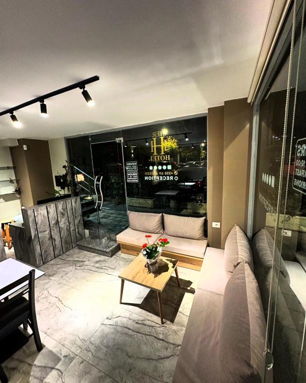 Posezení v ubytování Hotel HER