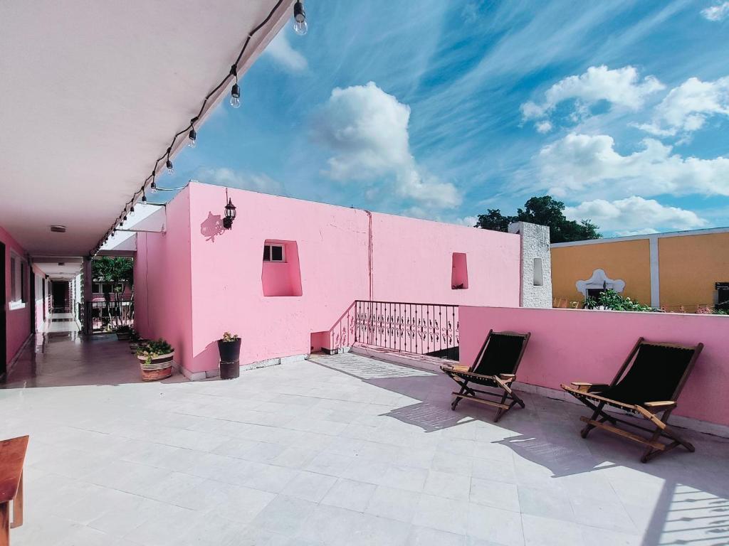 Budova, kde se hotel nachází