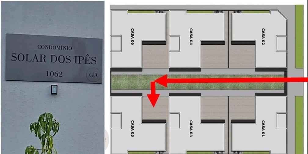 Κάτοψη του Casa 05 - Condomínio Solar dos Ipês