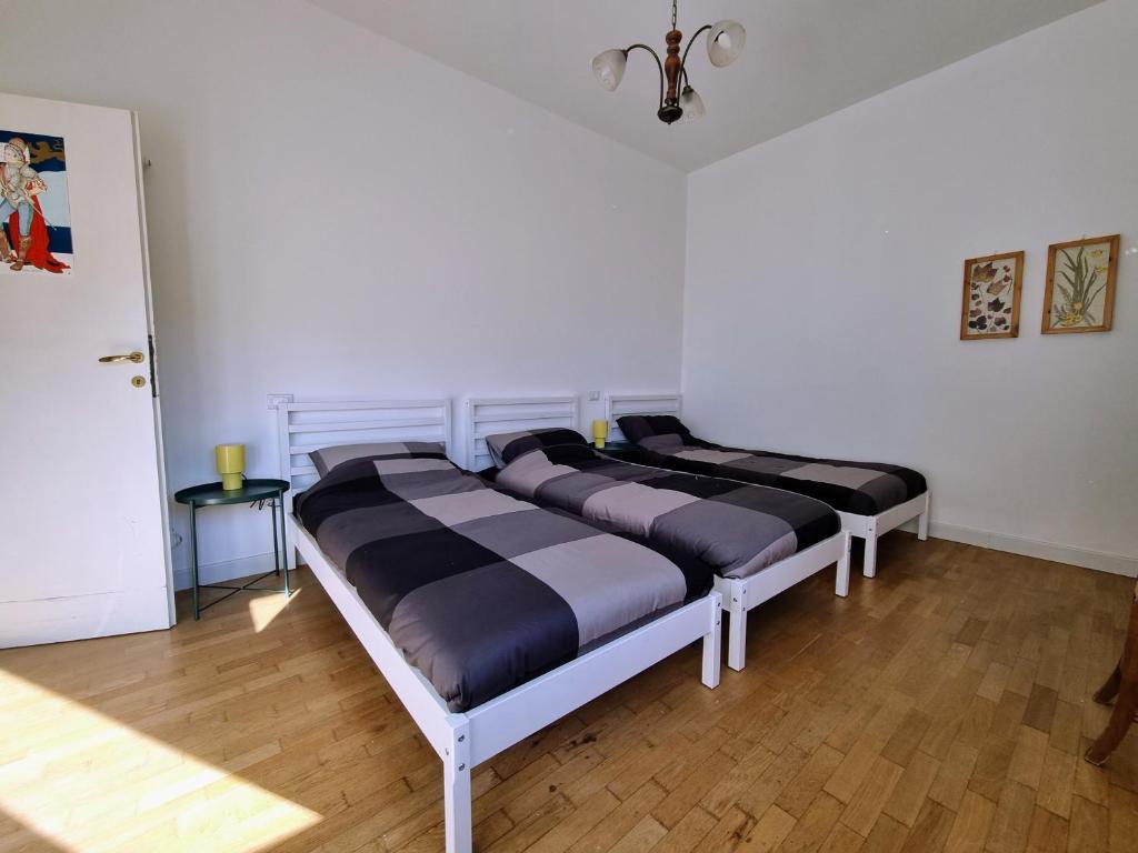 Postel nebo postele na pokoji v ubytování Cosy rooms