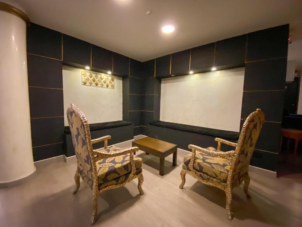 Posezení v ubytování Orbe Hotel Medellín