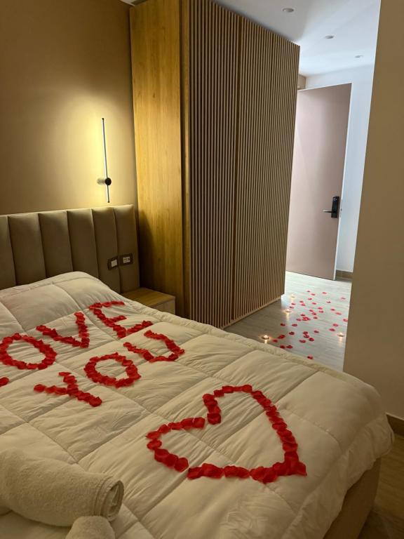 Postel nebo postele na pokoji v ubytování Sea La Vie Hotel