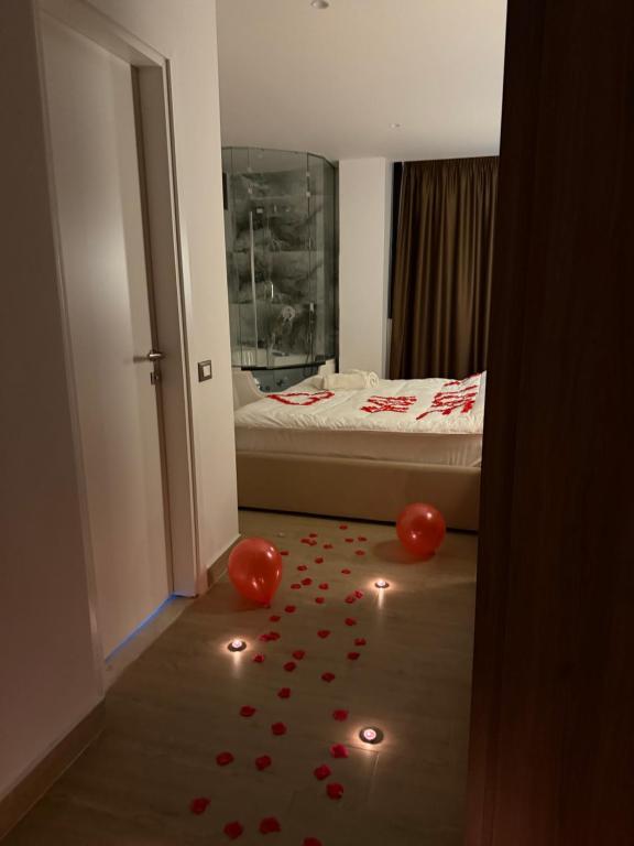 Postel nebo postele na pokoji v ubytování Sea La Vie Hotel