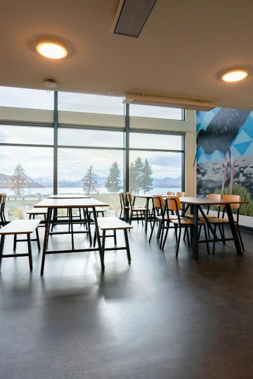 Restaurace v ubytování Haka House Lake Tekapo